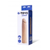 Реалистичная насадка с ярко выраженной головкой - 16,5 см. - A-toys - в Кемерово купить с доставкой