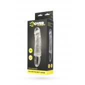 Прозрачная насадка с петлёй для фиксации - 14 см. - ToyFa - в Кемерово купить с доставкой