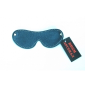 Кожаная маска на глаза - БДСМ Арсенал - купить с доставкой в Кемерово