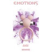 Розовое эрекционное виброколечко Emotions Minnie Light pink - Lola Games - в Кемерово купить с доставкой