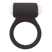 Чёрное эрекционное виброкольцо LIT-UP SILICONE STIMU RING 3 BLACK - Dream Toys - в Кемерово купить с доставкой