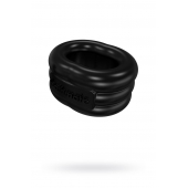 Чёрное эрекционное виброкольцо Stretch - Bathmate - в Кемерово купить с доставкой