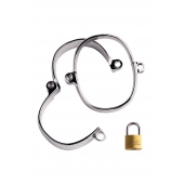 Металлические наручники на замке - ToyFa - купить с доставкой в Кемерово