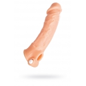 Удлиняющая насадка на пенис с вибрацией - 18,5 см. - ToyFa - в Кемерово купить с доставкой