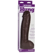 Большая насадка для трусиков Vac-U-Lock Realistic Hung - 31,7 см. - Doc Johnson - купить с доставкой в Кемерово