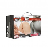 Вагина и попка с вибрацией CRAZY BULL - Baile - в Кемерово купить с доставкой