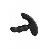 Черный силиконовый стимулятор простаты Levett Nitoc с пультом ДУ - Levett - в Кемерово купить с доставкой