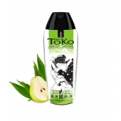 Интимный гель TOKO Pear   Exotic Green Tea с ароматом груши и зеленого чая - 165 мл. - Shunga - купить с доставкой в Кемерово