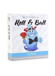 стимулирующий презерватив-насадка Roll   Ball Classic - Sitabella - купить с доставкой в Кемерово