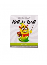 Стимулирующий презерватив-насадка Roll   Ball Apple - Sitabella - купить с доставкой в Кемерово