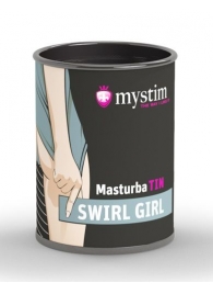 Компактный мастурбатор MasturbaTIN Swirl Girl - MyStim - в Кемерово купить с доставкой