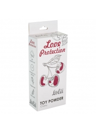 Пудра для игрушек Love Protection с ароматом вишни - 30 гр. - Lola Games - купить с доставкой в Кемерово