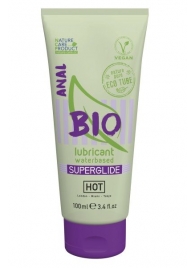 Интимный увлажняющий анальный гель BIO SuperGlide - 100 мл. - HOT - купить с доставкой в Кемерово