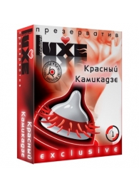 Презерватив LUXE  Exclusive   Красный Камикадзе  - 1 шт. - Luxe - купить с доставкой в Кемерово