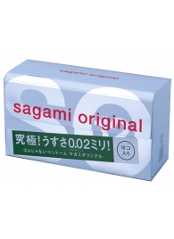 Ультратонкие презервативы Sagami Original - 12 шт. - Sagami - купить с доставкой в Кемерово