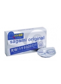 Ультратонкие презервативы Sagami Original QUICK - 6 шт. - Sagami - купить с доставкой в Кемерово