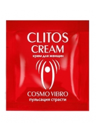 Пробник возбуждающего крема для женщин Clitos Cream - 1,5 гр. - Биоритм - купить с доставкой в Кемерово