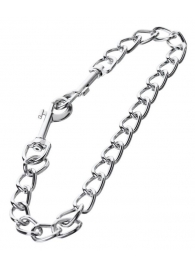 Серебристая соединительная цепочка с двумя карабинами - ToyFa - купить с доставкой в Кемерово