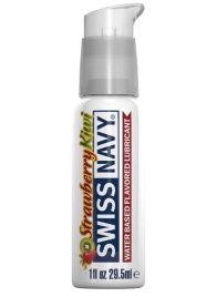 Лубрикант Swiss Navy Strawberry Kiwi Lube с ароматом клубники и киви - 29,5 мл. - Swiss navy - купить с доставкой в Кемерово