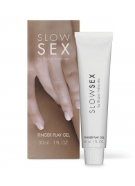 Гель для мастурбации с ароматом кокоса Slow Sex Finger Play Gel - 30 мл. - Bijoux Indiscrets - купить с доставкой в Кемерово