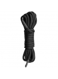 Черная веревка для бондажа Easytoys Bondage Rope - 5 м. - Easy toys - купить с доставкой в Кемерово