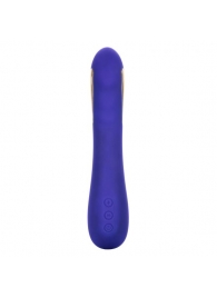 Фиолетовый вибратор с электростимуляцией Intimate E-Stimulator Petite Wand - 18,5 см. - California Exotic Novelties - купить с доставкой в Кемерово