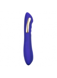 Фиолетовый вибратор с электростимуляцией Intimate E-Stimulator Petite Wand - 18,5 см. - California Exotic Novelties - купить с доставкой в Кемерово