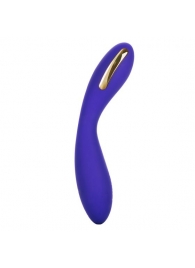 Фиолетовый вибратор с электростимуляцией Intimate E-Stimulator Wand - 21,5 см. - California Exotic Novelties - купить с доставкой в Кемерово