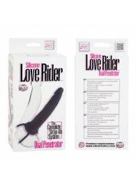 Насадка на пенис Silicone Love Rider Dual Penetrator для двойного проникновения - 14 см. - California Exotic Novelties - в Кемерово купить с доставкой