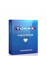 Гладкие презервативы Torex  Классические  - 3 шт. - Torex - купить с доставкой в Кемерово