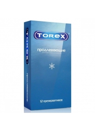 Презервативы Torex  Продлевающие  с пролонгирующим эффектом - 12 шт. - Torex - купить с доставкой в Кемерово