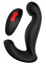 Черный вибромассажер простаты SWIRLING P-PLEASER - Dream Toys - в Кемерово купить с доставкой