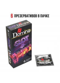 Ароматизированные презервативы DOMINO  Фруктовый слот  - 6 шт. - Domino - купить с доставкой в Кемерово