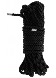 Черная веревка для бондажа BONDAGE ROPE - 10 м. - Dream Toys - купить с доставкой в Кемерово