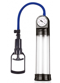 Прозрачная вакуумная помпа Sex Expert с манометром - Sex Expert - в Кемерово купить с доставкой