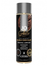 Лубрикант с ароматом шоколада JO GELATO DECADENT DOUBLE CHOCOLATE - 120 мл. - System JO - купить с доставкой в Кемерово