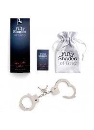 Металлические наручники Metal Handcuffs - Fifty Shades of Grey - купить с доставкой в Кемерово