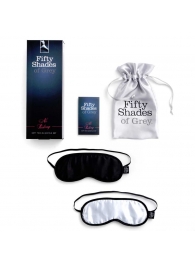 Набор из двух масок на глаза Soft Blindfold Twin Pack - Fifty Shades of Grey - купить с доставкой в Кемерово