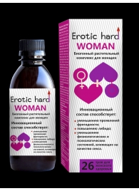 Женский биогенный концентрат для повышения либидо Erotic hard Woman - 250 мл. - Erotic Hard - купить с доставкой в Кемерово