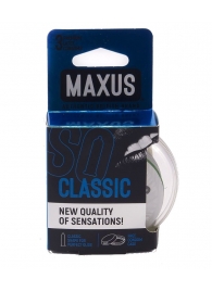 Классические презервативы в пластиковом кейсе MAXUS Classic - 3 шт. - Maxus - купить с доставкой в Кемерово