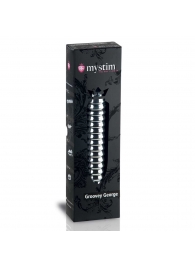 Рельефный фаллос для интенсивного электросекса Groovey George - 20 см. - MyStim - купить с доставкой в Кемерово