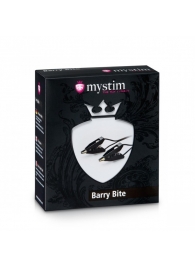 Электрические зажимы на соски Barry Bite - MyStim - купить с доставкой в Кемерово