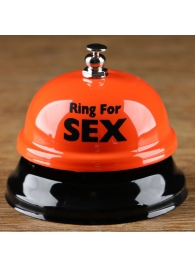 Настольный звонок RING FOR SEX - Сима-Ленд - купить с доставкой в Кемерово