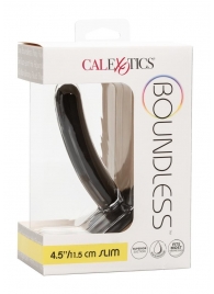 Черный анальный стимулятор Boundless 4.5” Slim Probe - 11,5 см. - California Exotic Novelties - купить с доставкой в Кемерово