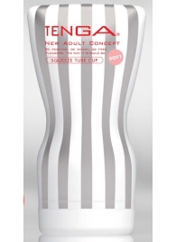 Мастурбатор TENGA Squeeze Tube Cup Soft - Tenga - в Кемерово купить с доставкой