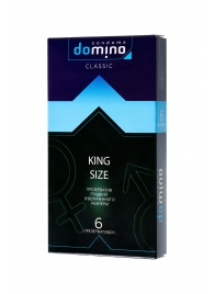 Презервативы увеличенного размера DOMINO Classic King size - 6 шт. - Domino - купить с доставкой в Кемерово
