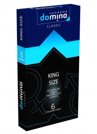 Презервативы увеличенного размера DOMINO Classic King size - 6 шт. - Domino - купить с доставкой в Кемерово