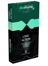 Презервативы с пролонгирующим эффектом DOMINO Classic Long action - 6 шт. - Domino - купить с доставкой в Кемерово