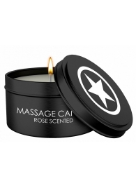 Массажная свеча с ароматом розы Massage Candle - Shots Media BV - купить с доставкой в Кемерово