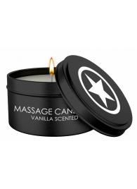 Массажная свеча с ароматом ванили Massage Candle - Shots Media BV - купить с доставкой в Кемерово